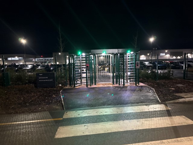 Automatic Systems Full Height Turnstiles